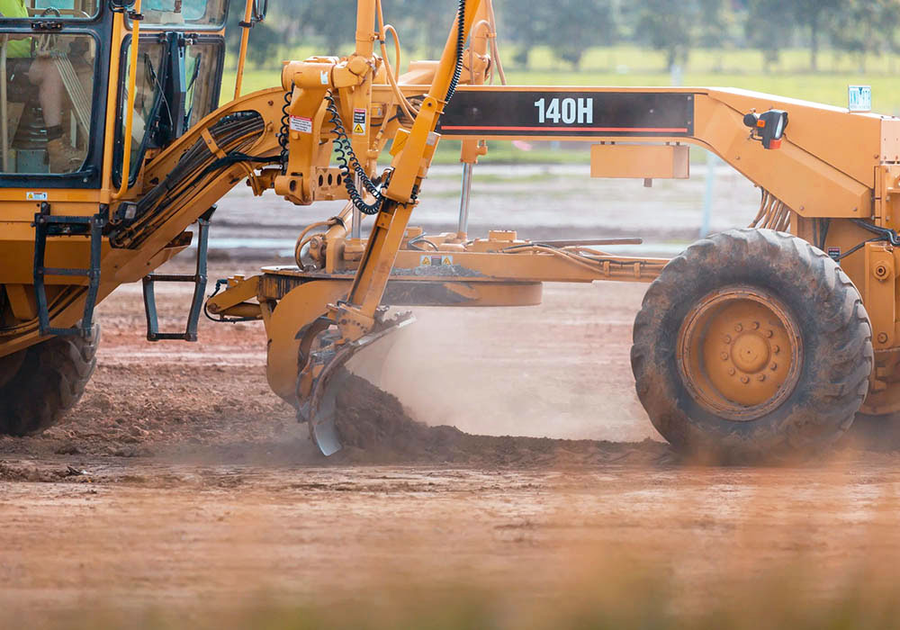 Grading services project in Augusta GA