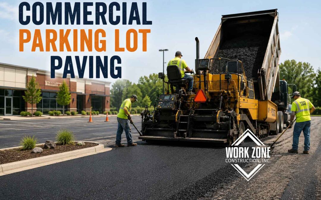 Commercial Parking Lot Paving