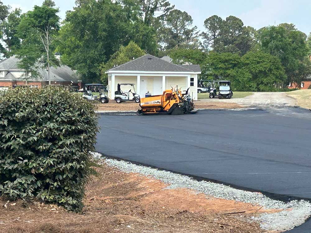 Commercial parking lot asphalt paving Augusta GA