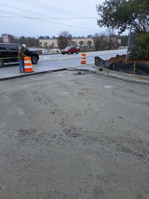 Completed asphalt driveway surface Augusta GA