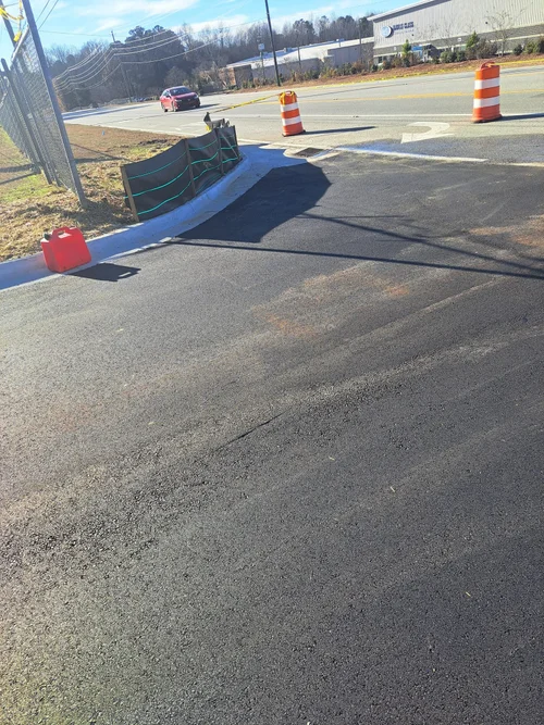 Asphalt driveway project photo Augusta GA
